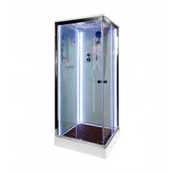 Душевая кабина AvaCan K401SLED AVA N 100x100 с LED-подсветкой