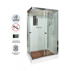 Душевая кабина AvaCan K402SEL AVA N 120x90 с электрикой