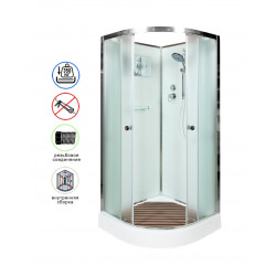 Душевая кабина AvaCan D08 AVA N 80x80 без крыши