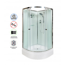 Душевая кабина AvaCan D278 AVA N 80x80 без крыши