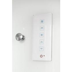 Душевая кабина AvaCan D279SLED AVA N 90x90 с LED-подсветкой