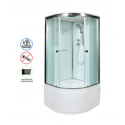 Душевая кабина AvaCan D90SEL AVA O 90x90 с электрикой