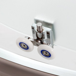 Душевая кабина AvaCan D90SLED AVA O 90x90 с LED-подсветкой