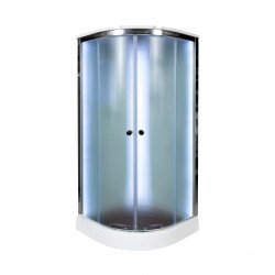 Душевая кабина AvaCan D01SLED AVA N 100x100 с LED-подсветкой