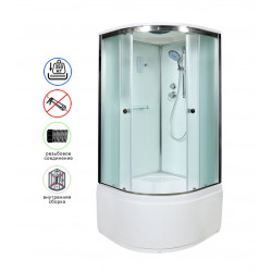 Душевая кабина AvaCan D511SEL AVA N 110x110 с электрикой