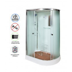 Душевая кабина AvaCan D102SLEL AVA N 120x80 с электрикой