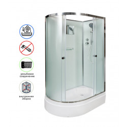 Душевая кабина AvaCan D312R AVA N 120x90 без крыши