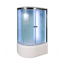 Душевая кабина AvaCan D120SRLED AVA O 120x80 с LED-подсветкой