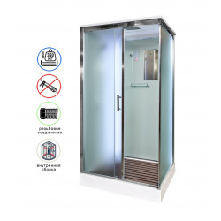 Душевая кабина AvaCan D129SLED AVA N 120x90 с LED-подсветкой