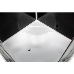 Душевая кабина AvaCan B10BLACK AVA N 100x100 без крыши