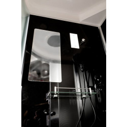 Душевая кабина AvaCan B10SELBLACK AVA N 100x100 с электрикой