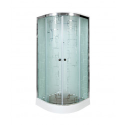 Душевая кабина AvaCan EM1580GM AVA N 80x80 с гидромассажем