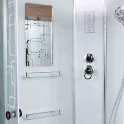 Душевая кабина AvaCan EM1590EL AVA N 90x90 с электрикой