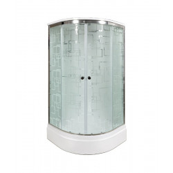 Душевая кабина AvaCan EM2780GM AVA N 80x80 с гидромассажем