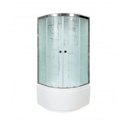 Душевая кабина AvaCan EM4580GM+EL AVA N 80x80 с электрикой и гидромассажем