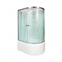 Душевая кабина AvaCan EM4511LN AVA N 110x80 без крыши