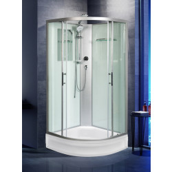 Душевая кабина без крыши Welt-Wasser WERRA XL 801 80х80