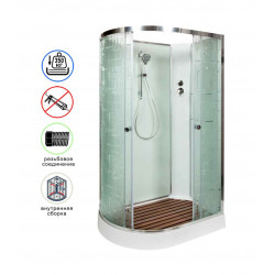 Душевая кабина AvaCan EM1512RN AVA N 120x80 без крыши