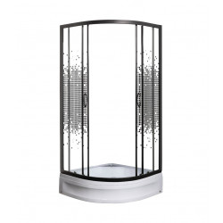 Душевой уголок МОНОМАХ -ДУ 90/180 С МЗ BL, с поддоном