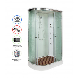 Душевая кабина AvaCan EM2012RGM AVA N 120x90 с гидромассажем