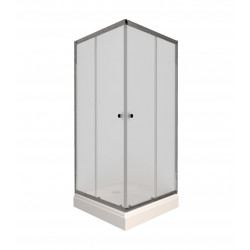 Душевой уголок Triton Вента Хром Вельвет А1 90x90, с поддоном