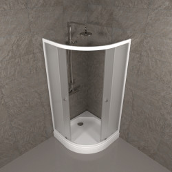 Душевой уголок Triton Вельвет А1 80x80, с поддоном