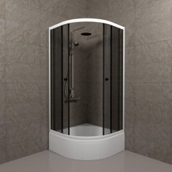 Душевой уголок Triton Грэй 90x90 B, с поддоном