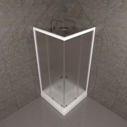 Душевой уголок Triton Вельвет-К А1 90x90, с поддоном