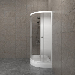 Душевой уголок Triton Коралл-Лайт А 120x80 L, с поддоном