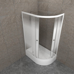 Душевой уголок Triton Коралл-Лайт B 120x80 L, с поддоном