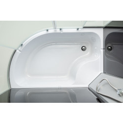 Душевая кабина Saniteco BST-12080BL 120х80