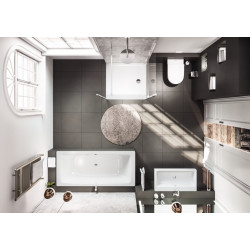 Стальная ванна Kaldewei Cayono Duo 725 180x80 с самоочищающимся покрытием