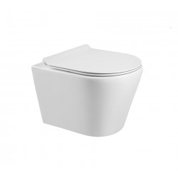 Унитаз подвесной GRADO GD-W201T, с крышкой дюропласт SoftClose