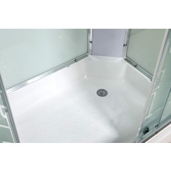 Душевая кабина AvaCan EM2712RNLED AVA N 120x80 без крыши с LED-подсветкой