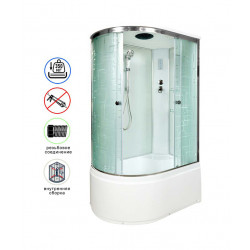 Душевая кабина AvaCan EM4512REL AVA N 120x80 с электрикой