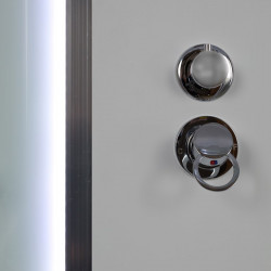 Душевая кабина AvaCan EM4515LED AVA N 150x85 с LED-подсветкой