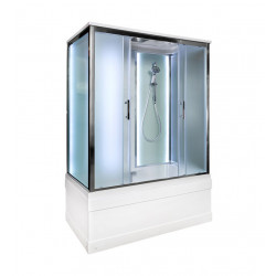 Душевая кабина AvaCan EM4517LED+GM AVA N 170x90 с LED-подсветкой и гидромассажем
