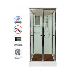 Душевая кабина AvaCan V8015 AVA N 80x80 с гидромассажем