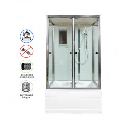 Душевая кабина AvaCan V1245 AVA N 120x90 с гидромассажем