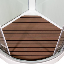 Душевая кабина AvaCan A01LEDKN AVA N 100x100 LED с кнопкой