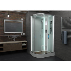 Душевая кабина AvaCan A102RLED AVA N 120x80 с LED-подсветкой