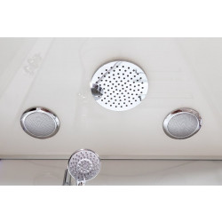 Душевая кабина AvaCan A102RLED+GM AVA N 120x80 с LED-подсветкой и гидромассажем