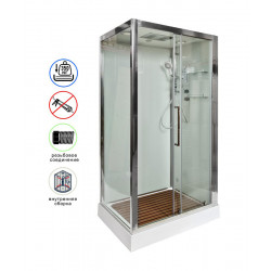 Душевая кабина AvaCan Z120EL AVA N 120x90 с электрикой