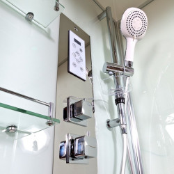 Душевая кабина AvaCan Z120EL AVA N 120x90 с электрикой