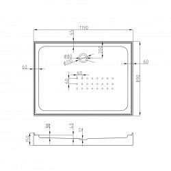 Душевая кабина AvaCan Z122STEAM AVA N 120x90 с паром