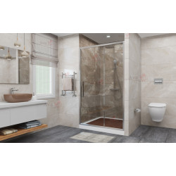 Душевая дверь AvaCan FC 120-140