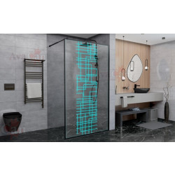 Душевая перегородка AvaCan LB110 110x200