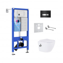 Комплект инсталляции и унитаза 6 в 1 Roxen StounFix Dual Fresh 963184