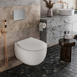 Комплект инсталляции и унитаза 6 в 1 Roxen StounFix Dual Fresh 964076