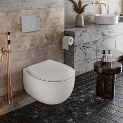 Комплект инсталляции и унитаза 6 в 1 Roxen StounFix Dual Fresh 964123